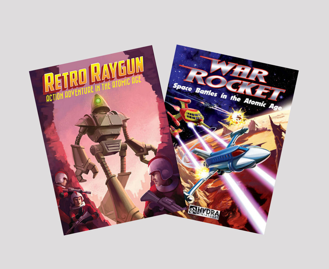 War Rocket and Retro Raygun Rulebook Bundle (save 10%)